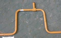 Трубка от гидрораспределителя к рвд цилиндра подъема стрелы LG855B 30807000209